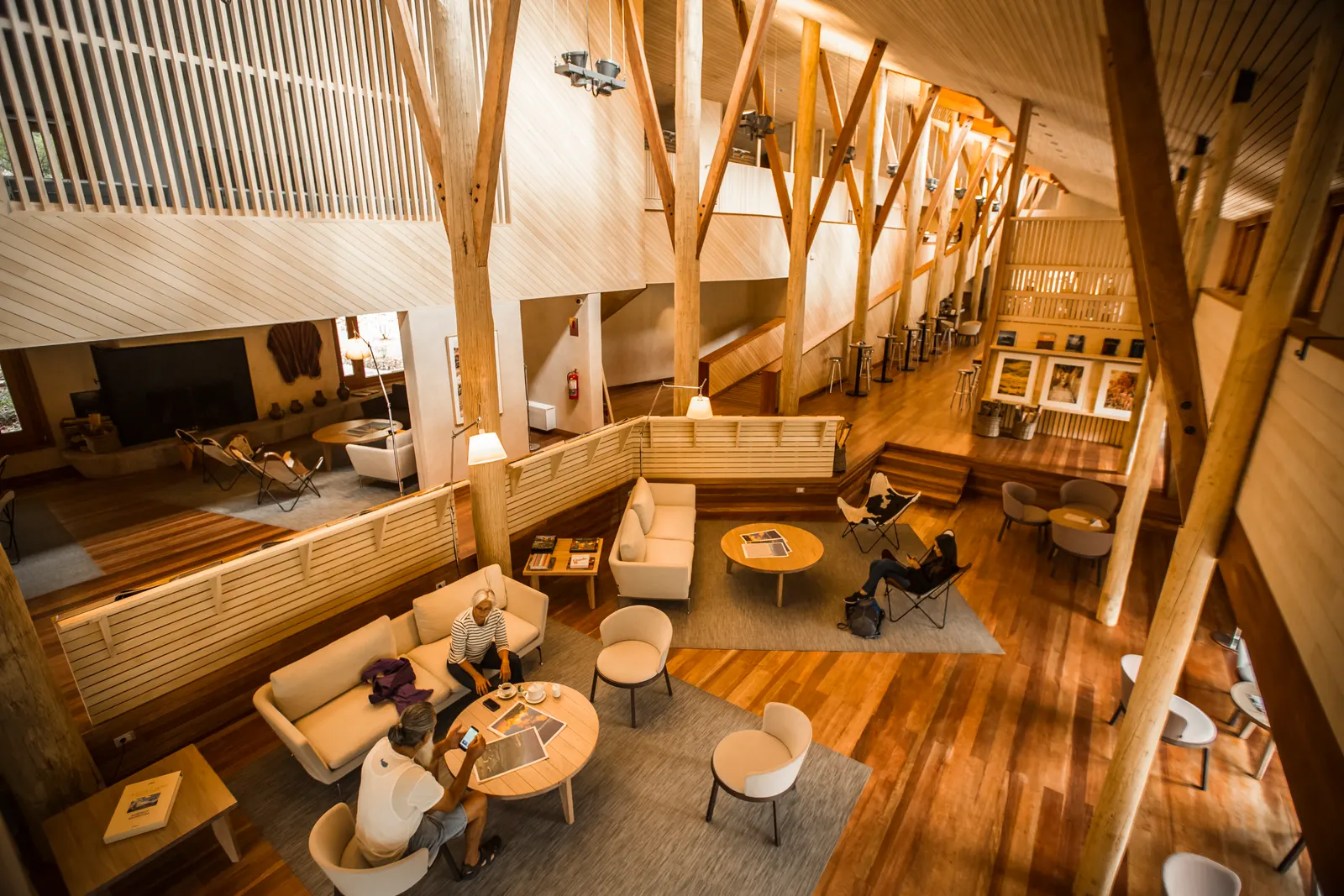 Living room of the lodge